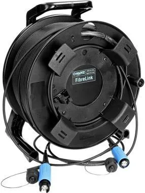 Klotz SmartBeam DUO kábeldob FiberLink - single-mode OS2 - 100m