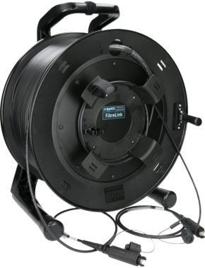 Klotz SmartBeam QUAD kabelový buben, FiberLink, multimode OM4, 300m