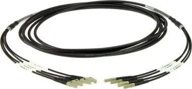 Klotz 4x LC/UPC - 4x LC/UPC breakout patch kábel FiberLink - multimode OM4 - 100m