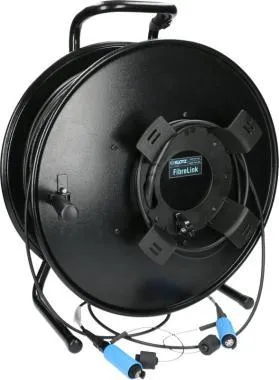 Klotz SmartBeam QUAD kábeldob FiberLink - single-mode OS2 - 400m