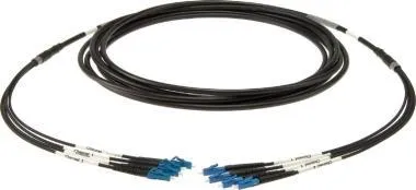 Klotz 4x LC/UPC - 4x LC/UPC breakout patch kábel FiberLink - single-mode OS2 - 30m