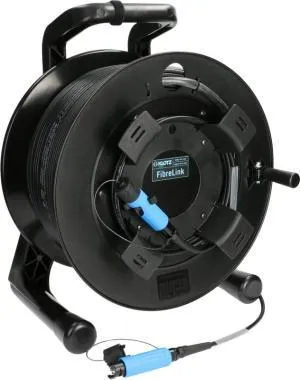 Klotz SmartBeam OCTO kábeldob FiberLink - single-mode OS2 - 250m