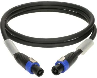 Klotz 4 x 4,0 mm² hangfalkábel PUR speakON 4p mama/mama fém burkolattal - 2,5m