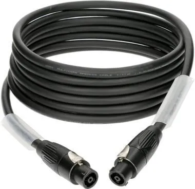 Klotz 8 x 2,5 mm² hangfalkábel PVC speakON 8p mama/mama fém burkolattal - 25m