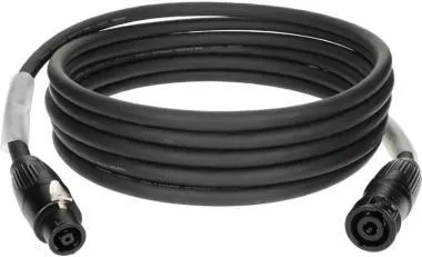 Klotz 8 x 2,5 mm² hangfalkábel PVC speakON 8p mama/papa fém burkolattal - 3m