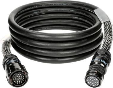 Klotz PA-COM kabel 24 x 4,0 mm² eXtreme PVC, stříbrné konektory, 15m