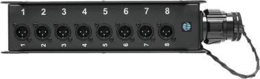 Klotz Stagebox 8x XLR 3p, RMP 25p, délka 0,335m