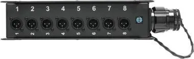Klotz TrussLink 8x XLR 3p papa - RMP 25p mama 8-cs. stagebox - 0,335m