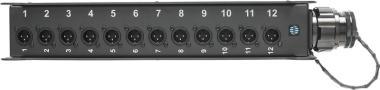 Klotz Stagebox 0/12 XLR 3p, RMP 37p, 12-cs, délka 0,447m