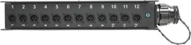 Klotz TrussLink 0/12 XLR 3p - RMP 37p mama 12-cs. stagebox - 0,447m