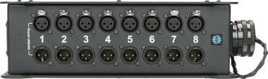 Klotz Stagebox 8x XLR 3p, RMP 25p, délka 0,3175m