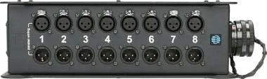 Klotz TrussLink 8x XLR 3p mama||papa - RMP 25p papa 8-cs. stagebox - 0,3175m