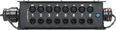Klotz TrussLink 8x XLR 3p mama||papa - 2x RMP 25p mama/papa 8 csatornás stagebox - 0,3735m