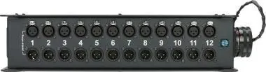 Klotz TrussLink 12x XLR 3p mama||papa - RMP 37p papa 12-cs. stagebox - 0,4235m