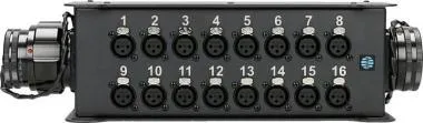 Klotz TrussLink 16/0 XLR 3p - 2x RMP 54p mama/papa 16-cs. stagebox - 0,38m