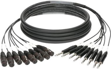 Klotz IM kabel skupinový 8 x XLR 3p samice - 8 x TRS - 5m