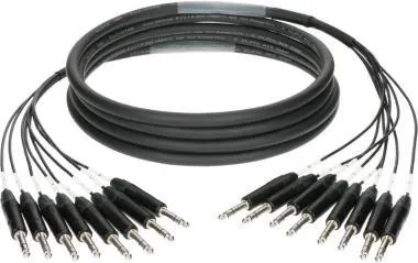 Klotz 8-cs. analóg loom - szimmetrikus 8 x TRS - 8 x TRS - 9m