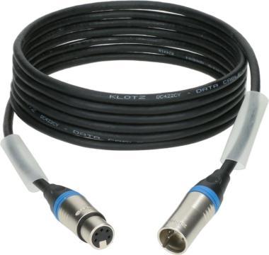 Klotz DMX kabel 20m, dvojité stínění, XLR 5p, všechny piny připojeny