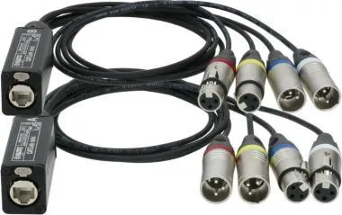 Klotz CATLink MINI 2/2-cs. be- és kimeneti adapterkészlet CLAES-MINI22A + CLAES-MINI22B - 0,8m