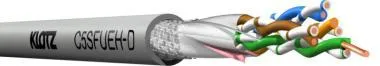 Klotz CAT5e adatkábel AWG 24/1 - SF/UTP - FRNC Dca - 100m