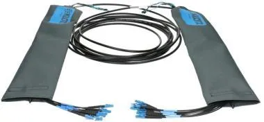 Klotz 8x LC/UPC - 8x LC/UPC breakout patch kábel FiberLink - single-mode OS2 - 100m