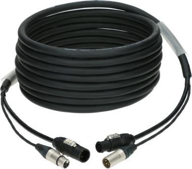 Klotz hybridní kabel audio a napájení 3G1.5 XLR 3p + powerCON TRUE1 - 10m