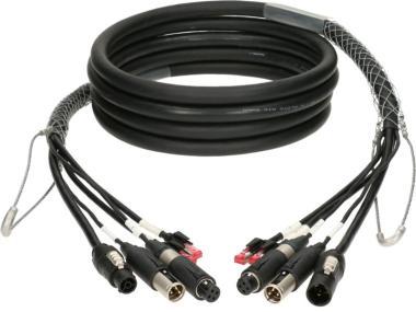 Klotz hybridní kabel CAT5e, 2 x RJ45, 2 x convertCON, powerCON TRUE1 - 50m