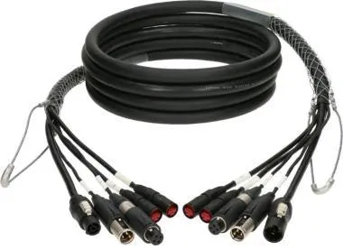 Klotz CAT5e és audió és táp 3G2.5 hibrid kábel 2 x etherCON + 2 x convertCON + powerCON TRUE1 - 90m