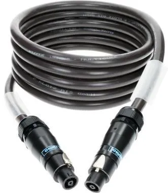 Klotz 8 x 4,0 mm² hangfalkábel eXtreme PVC speakON 8p mama/mama Klotz fém burkolat - 5m