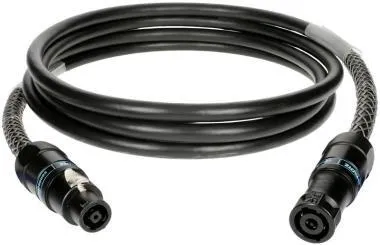 Klotz 8 x 4,0 mm² hangfalkábel PUR speakON 8p mama/papa Klotz fém burkolat - 25m