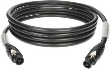 Klotz IM kabel speakON 8p, 8 x 4,0 mm², PUR, kovový kryt, 0,6m
