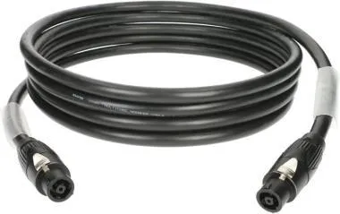 Klotz 8 x 4,0 mm² hangfalkábel PUR speakON 8p mama/mama fém burkolattal - 3m