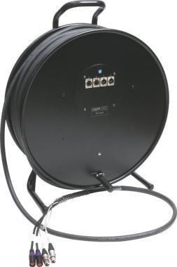 Klotz hybridní kabel CAT5e a audio - 2 x etherCON, 2 x XLR 3p, 95m