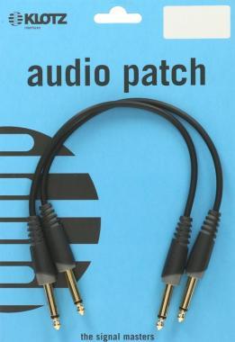 Klotz patch kabel Jack-Jack, asimetrický, 0,3m