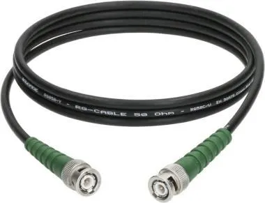 Klotz flexibilis 50 ohmos koaxkábel - RG58C/U BNC csatlakozóval Telegärtner - 0,5m