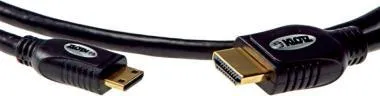 Klotz HDMI nagysebességű kábel aranyozott HDMI A és C csatlakozókkal - 0,5m