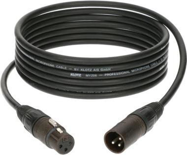 Klotz mikrofonní kabel XLR-XLR, lehký a odolný, Neutrik konektory, 20m