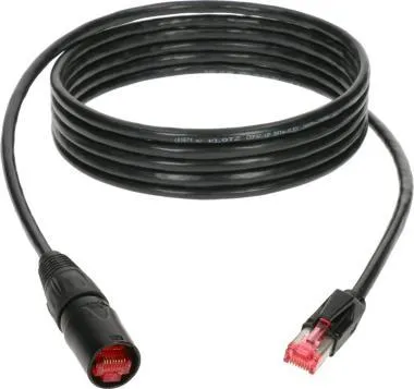 Klotz flexibilis pro patch kábel PUR köpennyel CAT5e / etherCON - RJ45 - 5m
