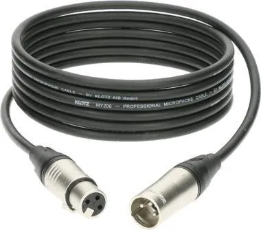 Klotz M1 pro mikrofon kábel XLR 3p mama/papa Klotz csatlakozók - 20m