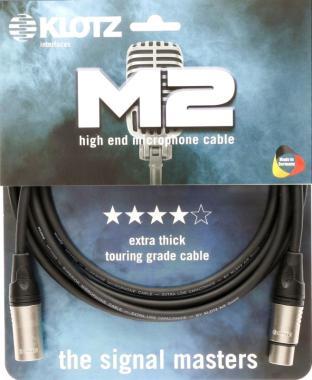 Klotz IM mikrofonní kabel, silný vnější plášť, Klotz XLR, 10m
