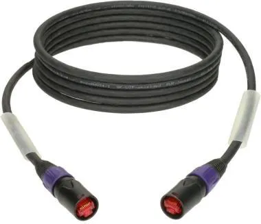 Klotz flexibilis, dupla árnyékolt RamCAT hálózati kábel AWG24 CAT5e / etherCON - etherCON - 40m