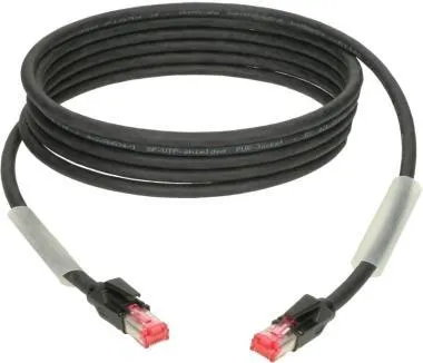 Klotz flexibilis, dupla árnyékolt RamCAT hálózati kábel AWG24 CAT5e / RJ45 - RJ45- 3m