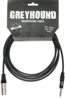 Klotz GREYHOUND analogový audiokabel - XLR samec - jack samec - 1,5m