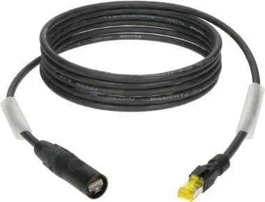 Klotz dupla árnyékolt RamCAT hálózati kábel CAT6 (SF/UTP) / etherCON - RJ45 - 25m