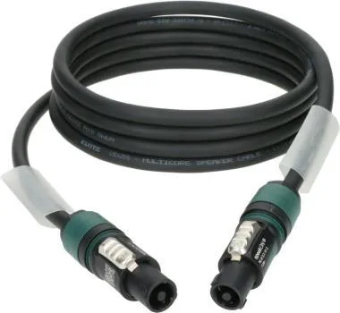 Klotz 4 x 2,5 mm² hangfalkábel PVC speakON 4p mama/mama műanyag burkolattal (NL4FXX) - 0,5m