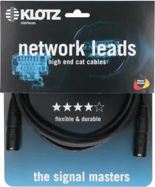 Klotz flexibilis pro patch kábel PUR köpennyel CAT7 (S/FTP) / etherCON - etherCON - 3m