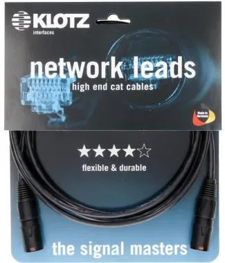Klotz flexibilis pro patch kábel PUR köpennyel CAT5e / etherCON - etherCON - 5m