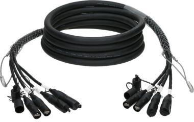 Klotz CAT multicore kabel 4x flexibilní, S/FTP, etherCON, 90m