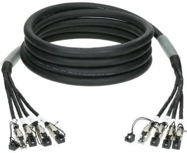 Klotz flexibilis 4-szeres MultiCAT hálózati kábel CAT7 (S/FTP) / RJ45 - RJ45- 5m