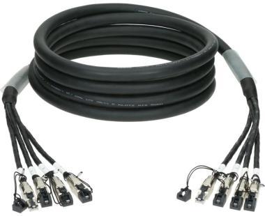 Klotz CAT multicore kabel 4x flexibilní, S/FTP, RJ45 - RJ45, 25m
